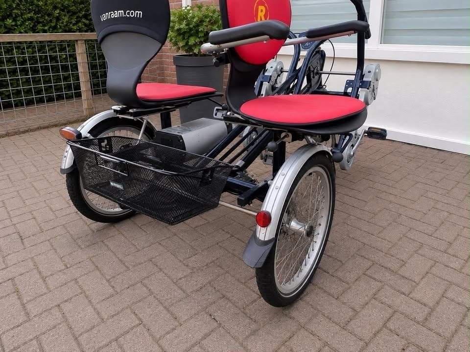 E- Duofiets Van raam Fun to Go met Accu 880wh te koop, Ophalen of Verzenden, Gebruikt