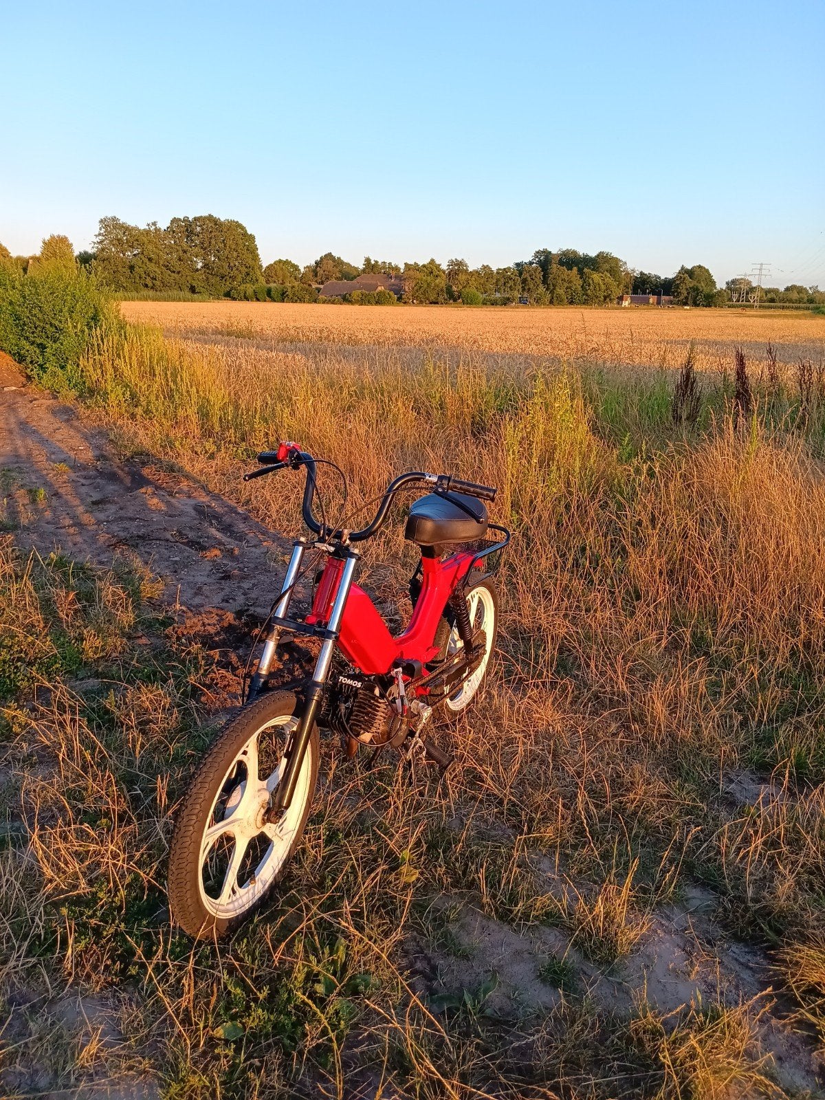 tomos a35, Ophalen, Standard