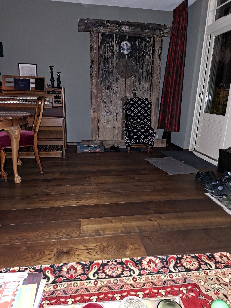 Antieke of rustieke houten poort, van het merk Hoffz., Antiek en Kunst, Ophalen