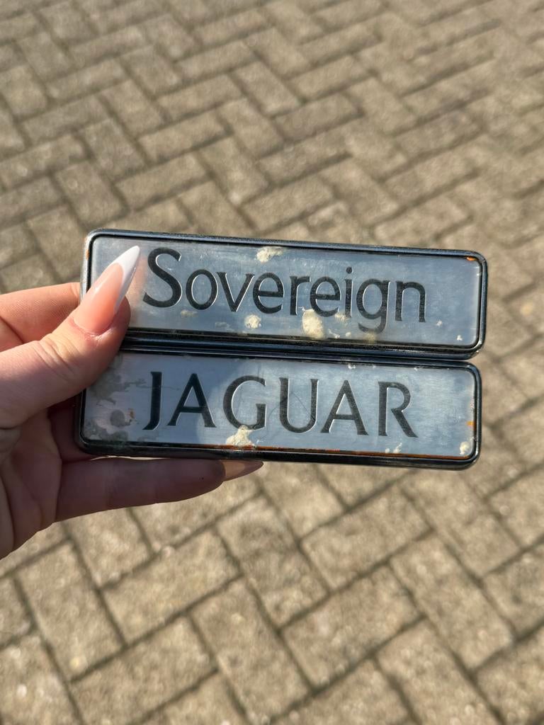 Jaguar Sovereign Auto Plaatjes Logo - Gebruikt, Ophalen of Verzenden, Gebruikt