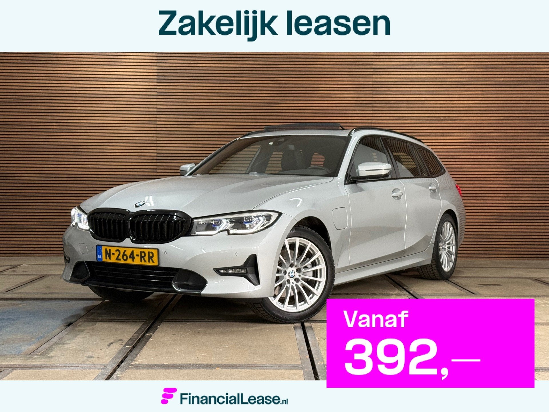 BMW 3-serie Touring 320e Sportline | Pano | Leder | Laser |, Automaat, 1998 cc, Gebruikt, 4 cilinders
