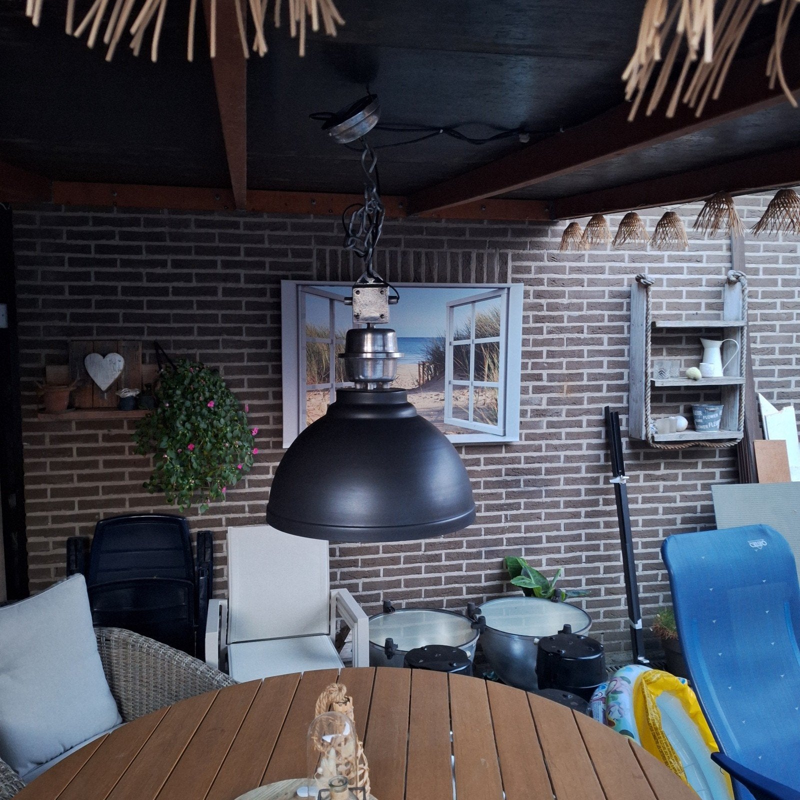 hanglamp 220 volt, Ophalen, Zo goed als nieuw