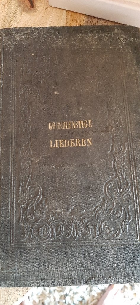 Antieke bundel "Godsdienstige liederen" 1882, Antiek en Kunst, Ophalen, Diverse auteurs