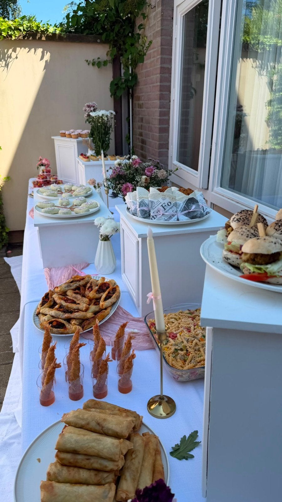 buffetblokken, Ophalen, Accessoires