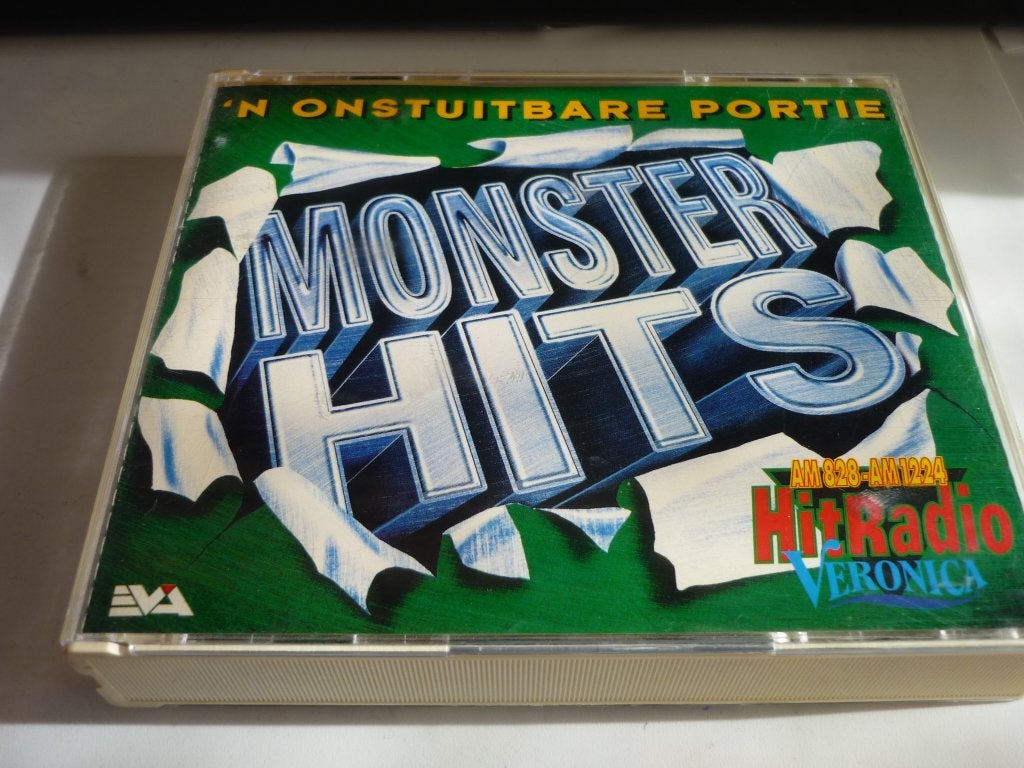 'N Onstuitbare Portie Monsterhits de cd boxset, Verzenden, Zo goed als nieuw, Pop