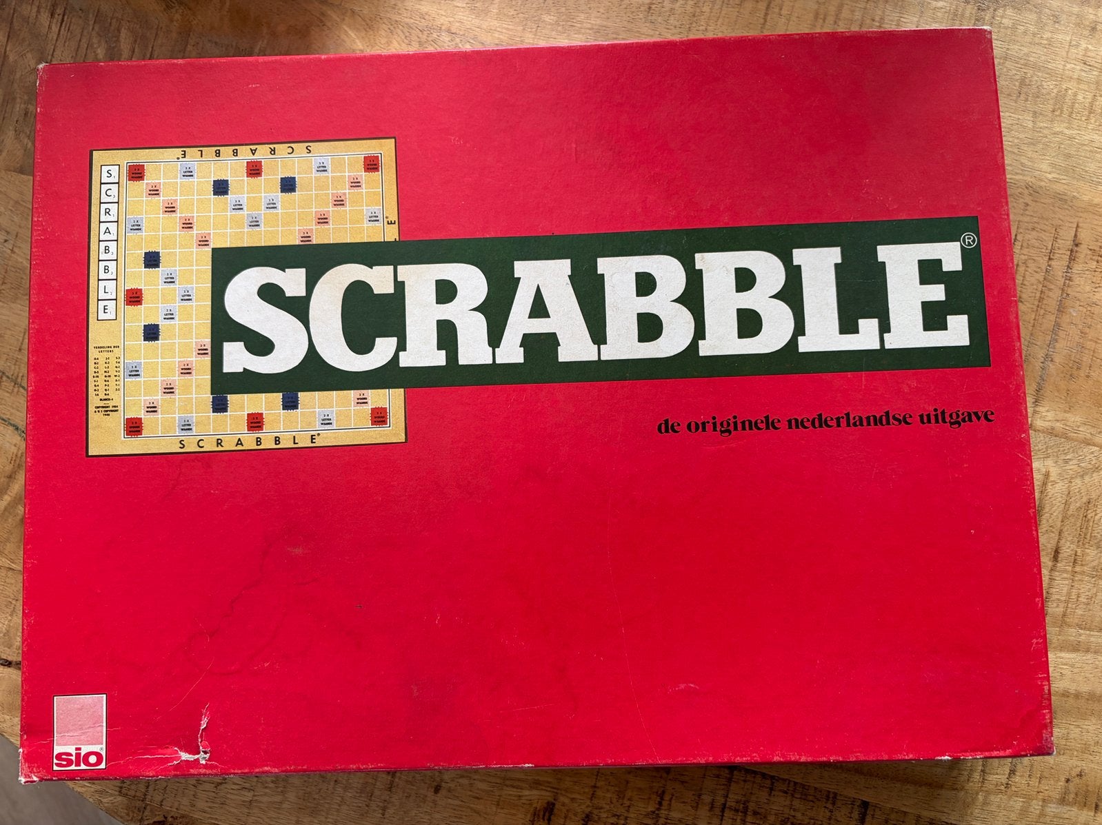 Scrabble sio uitgave, Ophalen of Verzenden, Zo goed als nieuw