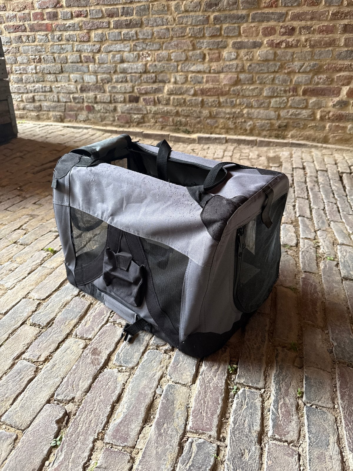 Reisbench voor hond of kat, Ophalen, Gebruikt