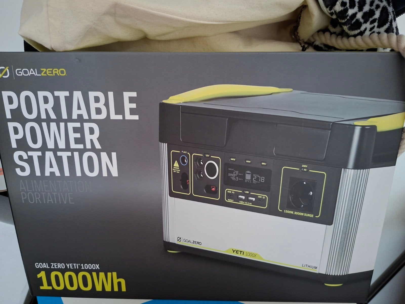 Goal Zero generator powerstation Yeti 1000 Wh, Ophalen of Verzenden, Zo goed als nieuw