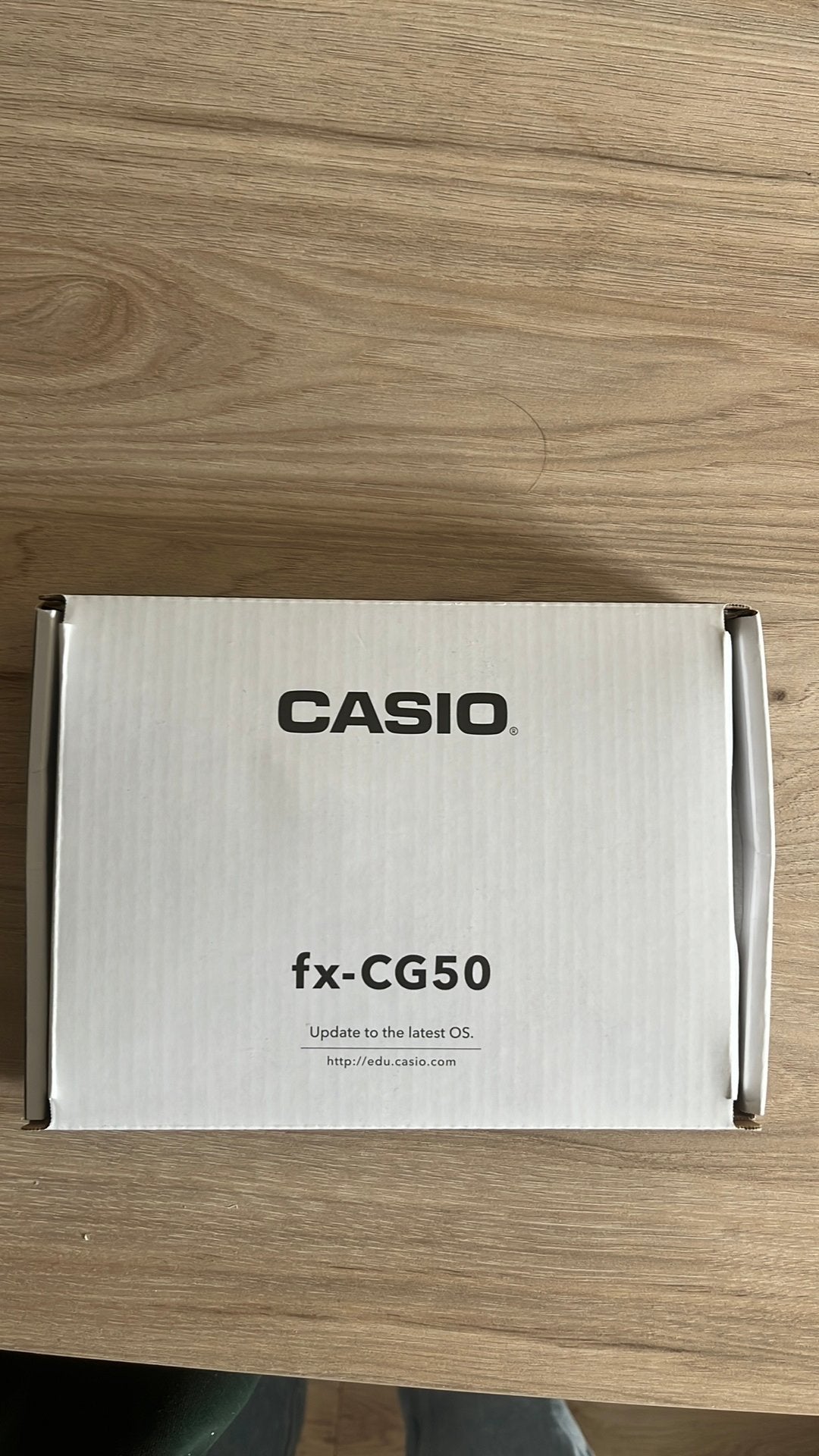 Grafische rekenmachine Casio fx-CG50 wit, Ophalen of Verzenden, Grafische rekenmachine, Zo goed als nieuw