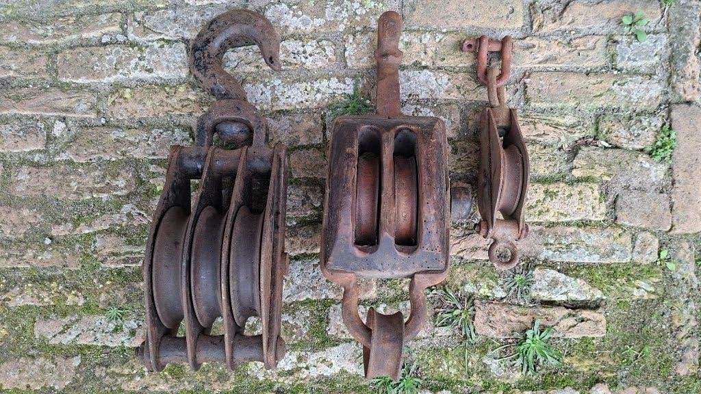 katrol, Doe-het-zelf en Verbouw, Ophalen, Gebruikt, Handmatig