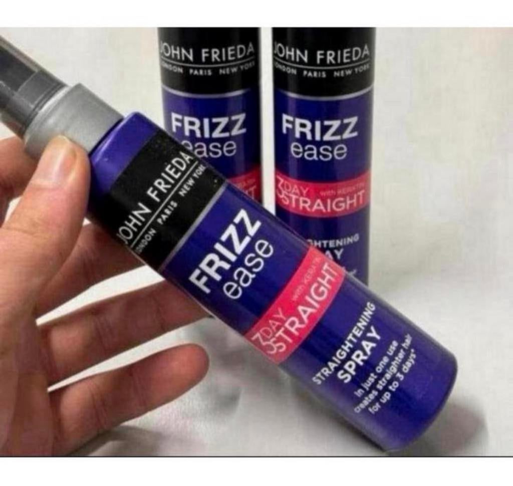 3x John Frieda Frizz Ease 3Day Straight Straightening spray, Gel, Wax, Haarlak of Mousse, Nieuw, Ophalen of Verzenden, H