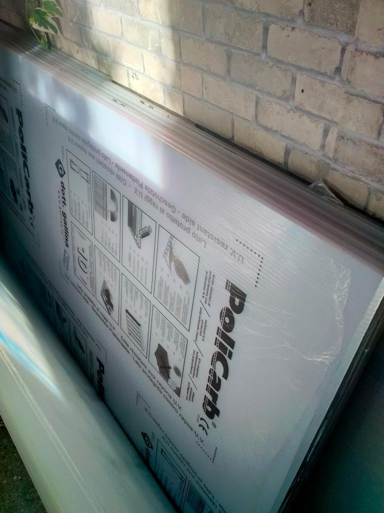 Polycarbonaat platen nieuw, Ophalen, Nieuw, Kunststof, Volière