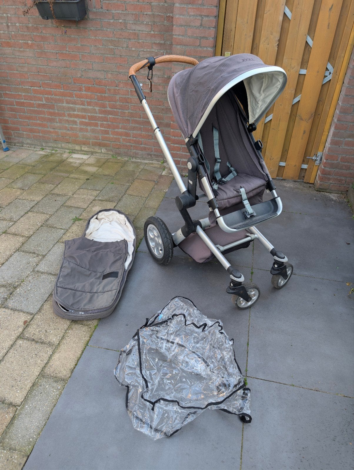 Joolz Day kinderwagen/combiwagen met reiswieg en regenhoes, Overige merken, Gebruikt, Ophalen of Verzenden, Combiwagen