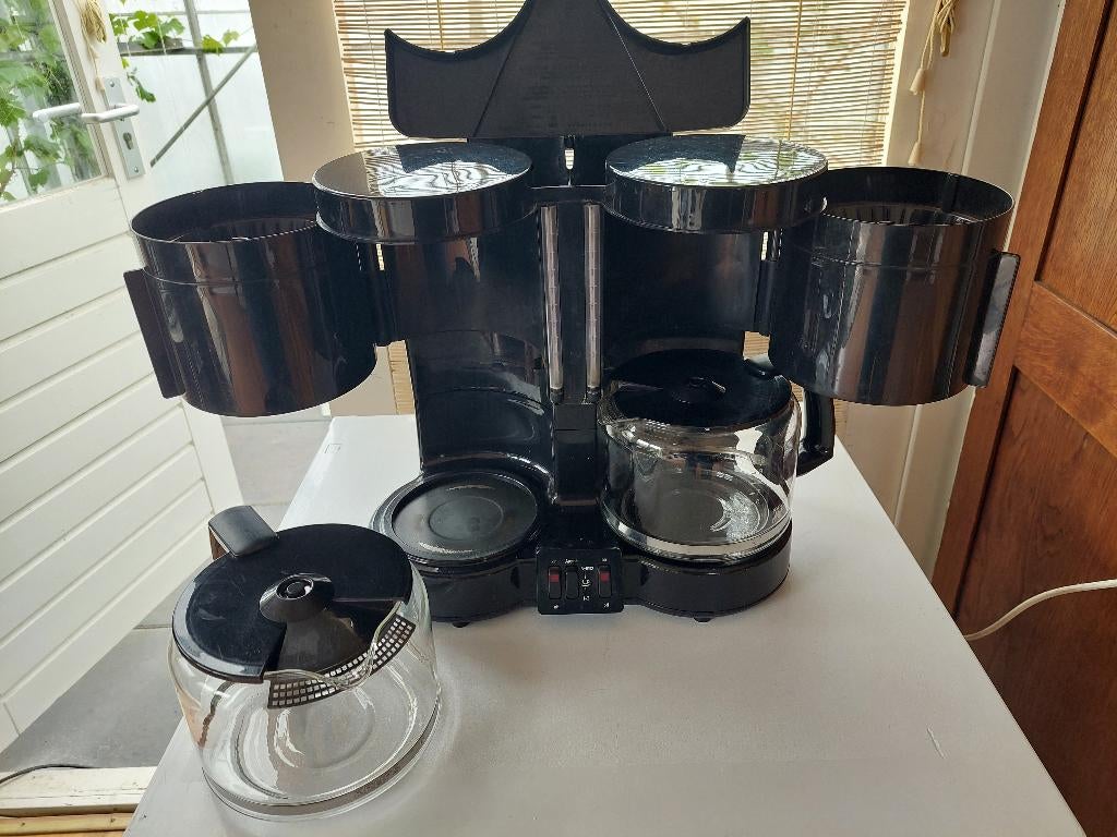 Koffiezetter Krups Dubbele kan voor 20 kopjes, Witgoed en Apparatuur, Koffiezetapparaten, Ophalen, Gebruikt, 10 kopjes of meer