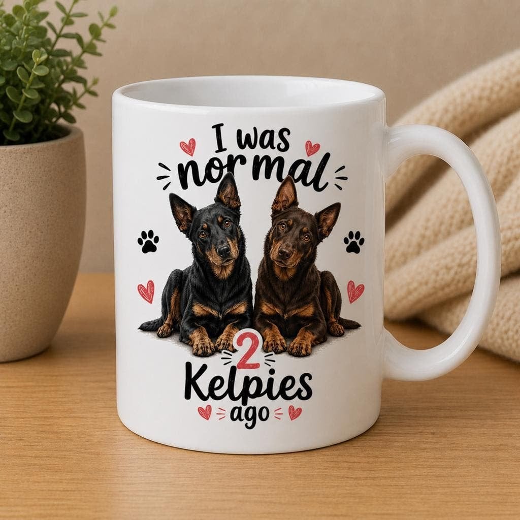 I was normal 2 Kelpies ago - Kelpie mok, Verzenden, Nieuw