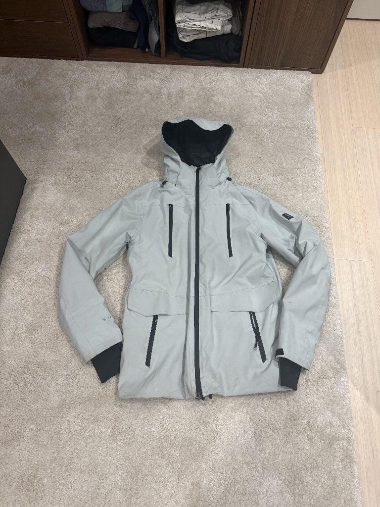 Brunotti Baron Heren Ski jas wit, Kleding | Heren, Maat 48/50 (M), Brunotti, Ophalen of Verzenden, Zo goed als nieuw