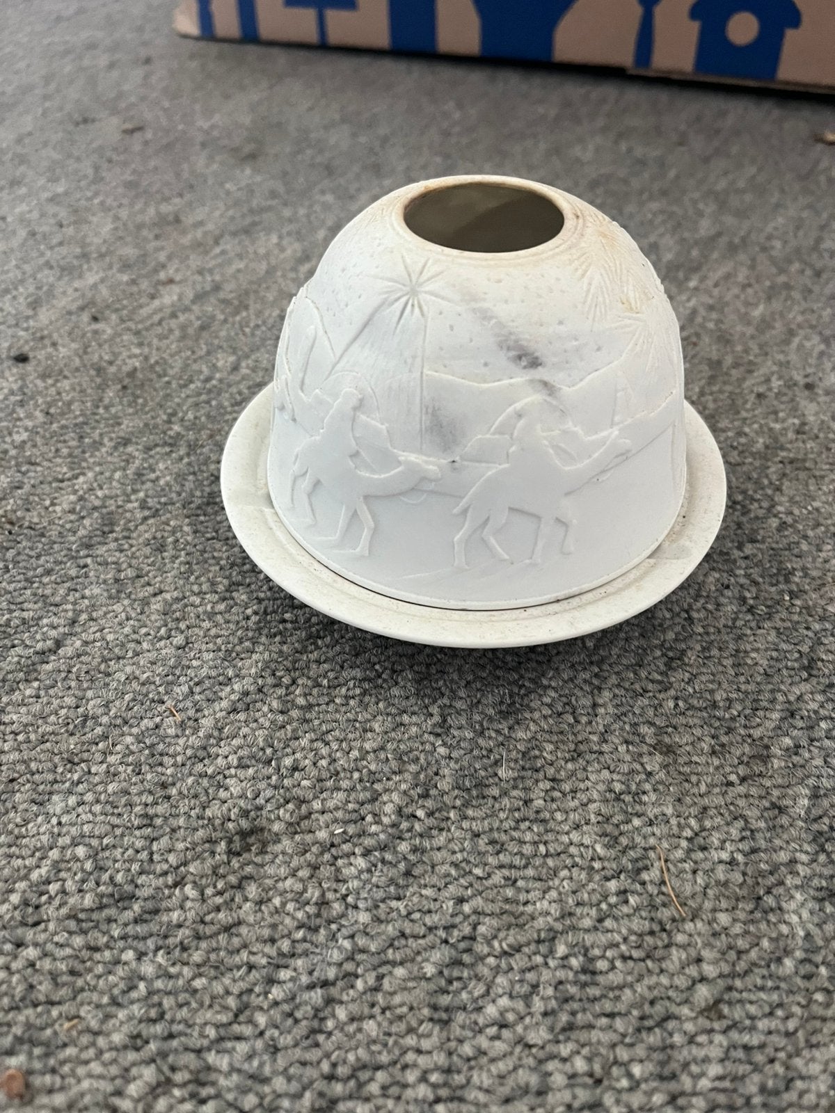 Porseleinen dome light, Ophalen, Gebruikt