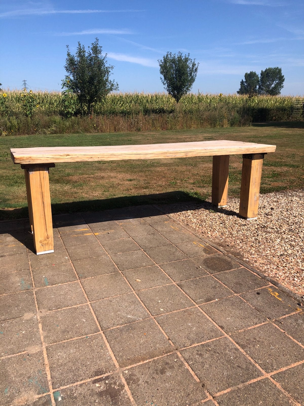 Beuken tafel, Ophalen, Gebruikt, Hout