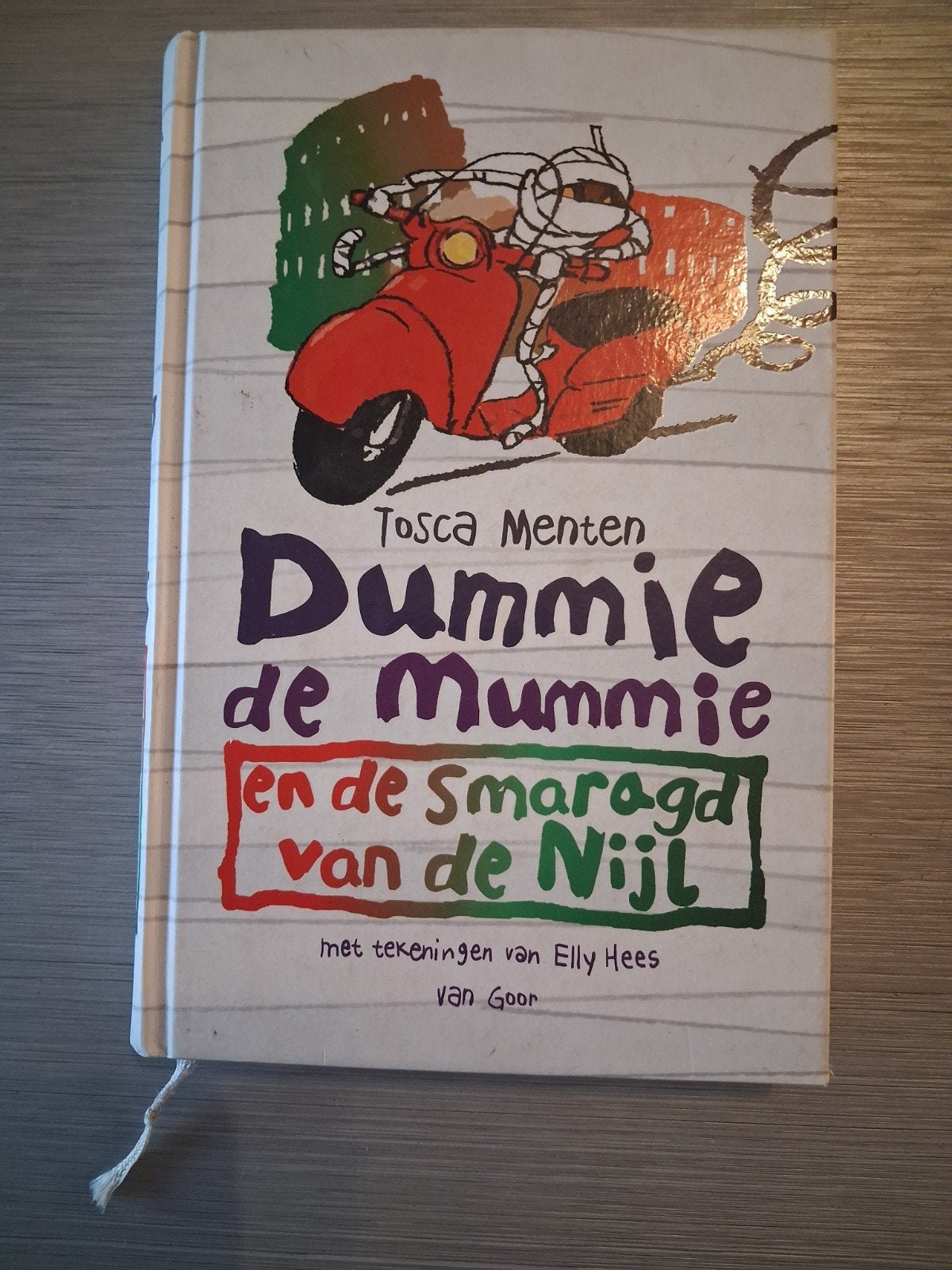 Dummie de Mummie en de Smaragd van de Nijl - Tosca Menten, Ophalen of Verzenden, Gelezen, Tosca Menten, Fictie algemeen
