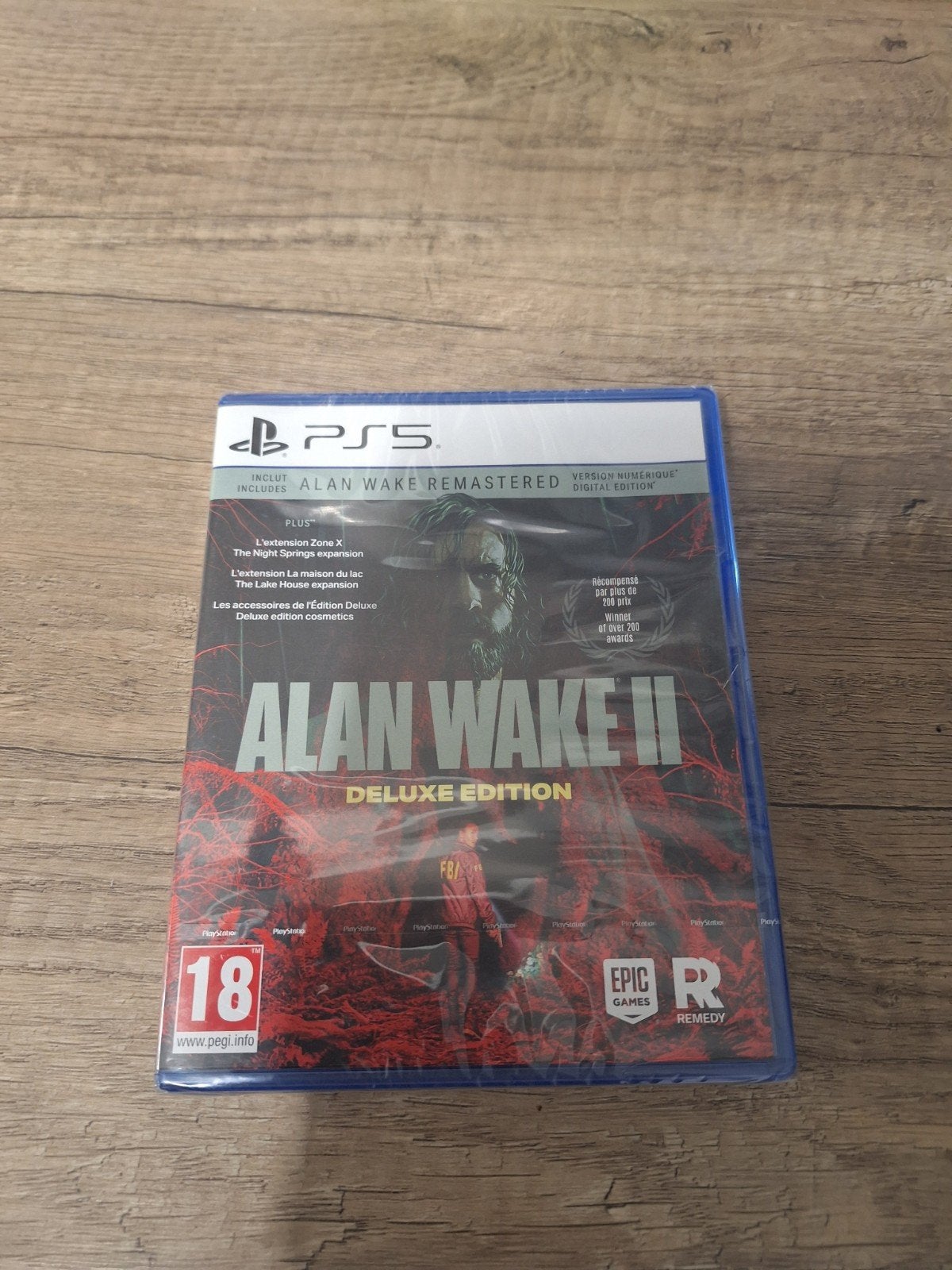 Playstation 5 Alan Wake 2 deluxe edition gesealed nieuw, Ophalen of Verzenden, Nieuw