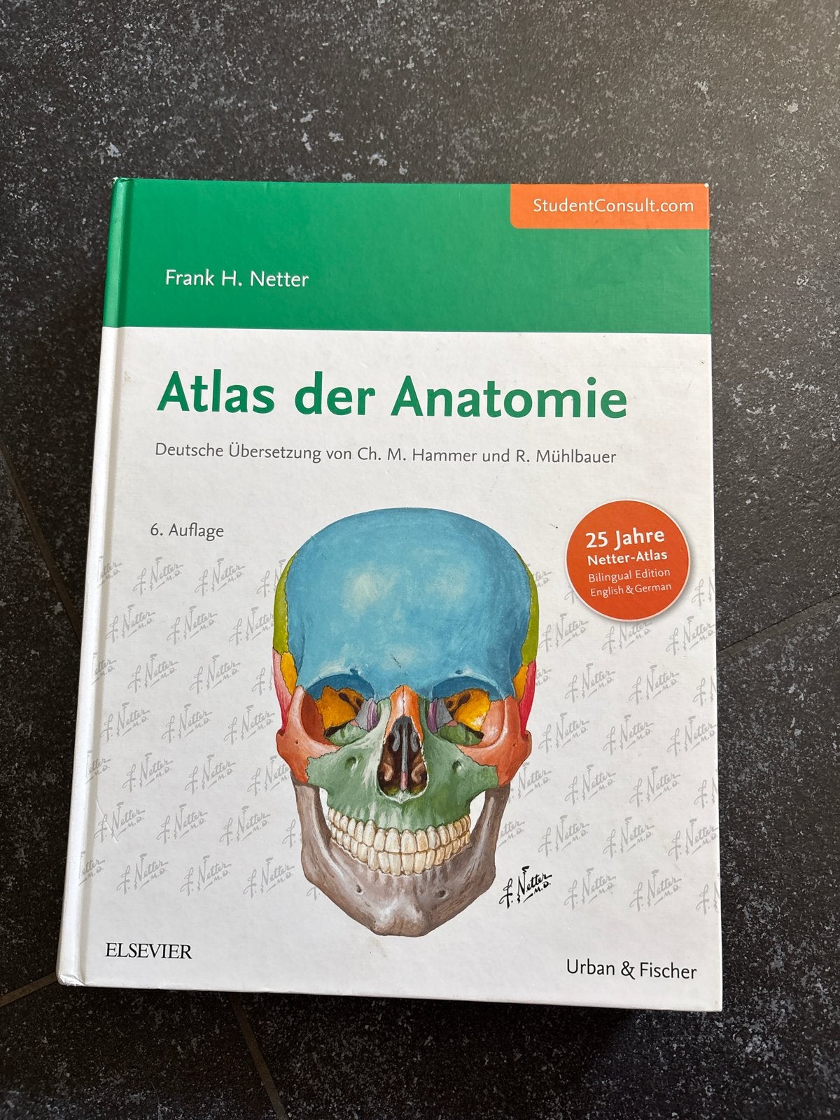 Atlas der Anatomie - Frank H. Netter (6e editie), Boeken, Ophalen of Verzenden, Beta, Zo goed als nieuw, HBO