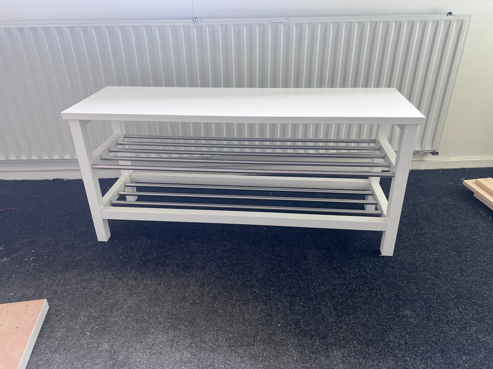 Witte Schoenenbank van Ikea, Ophalen, Gebruikt