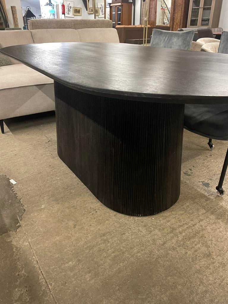 Eettafel Commodore ovaal 200x100x77cm, Huis en Inrichting, Tafels | Salontafels, Ophalen, ., 50 tot 100 cm, Zo goed als nieuw