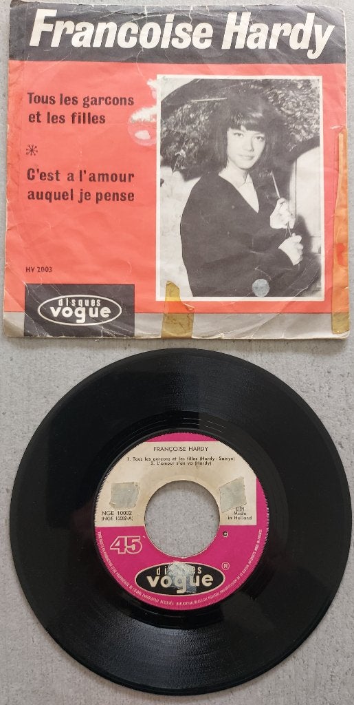 Franstalig singlepakket, Gebruikt, Overige genres, 7 inch, Ophalen of Verzenden