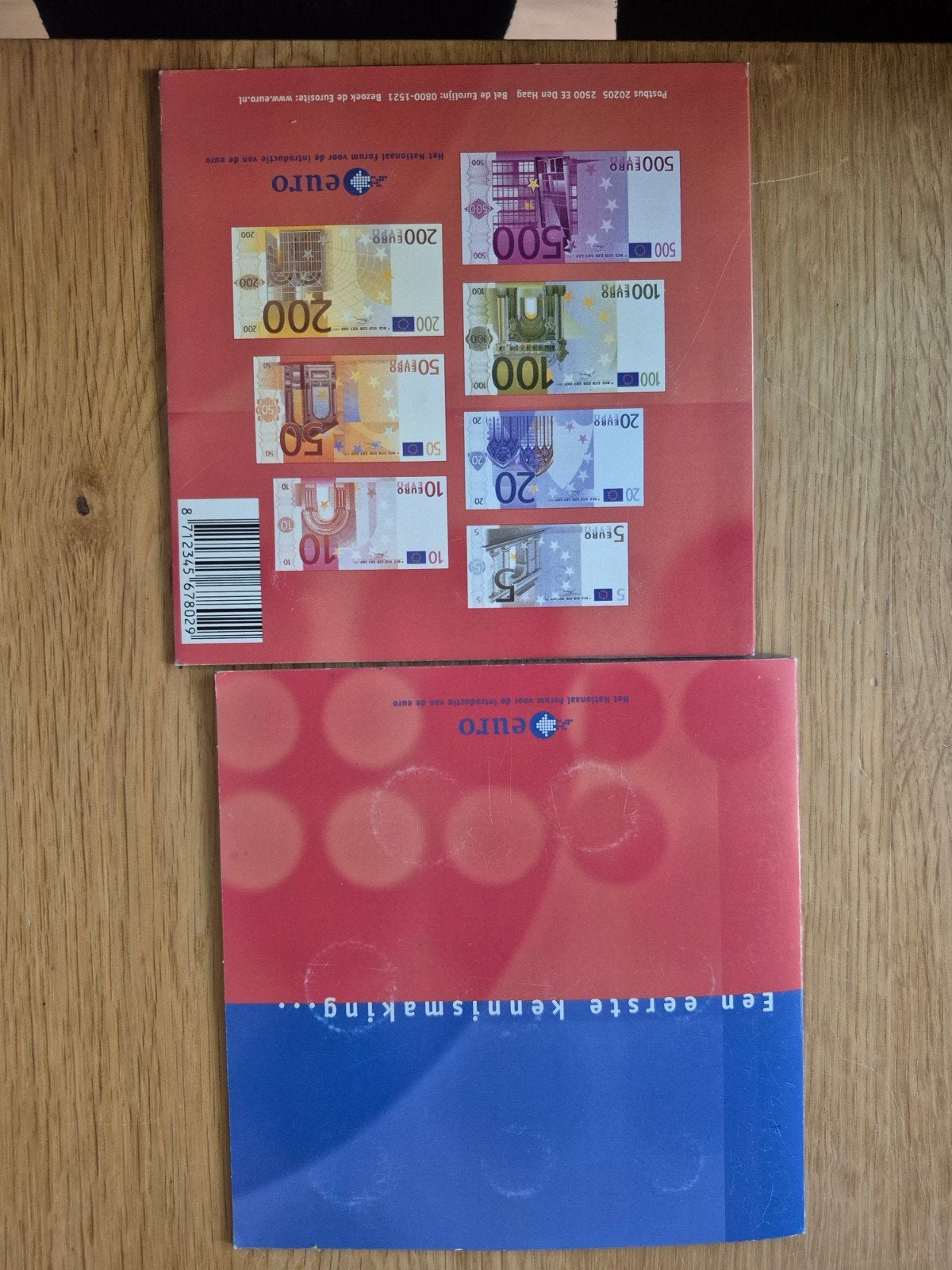 Euromuntenset 2001 Eerste Kennismaking Euro UNC Blistermap, Ophalen of Verzenden, Overige landen, Overige waardes, Setje