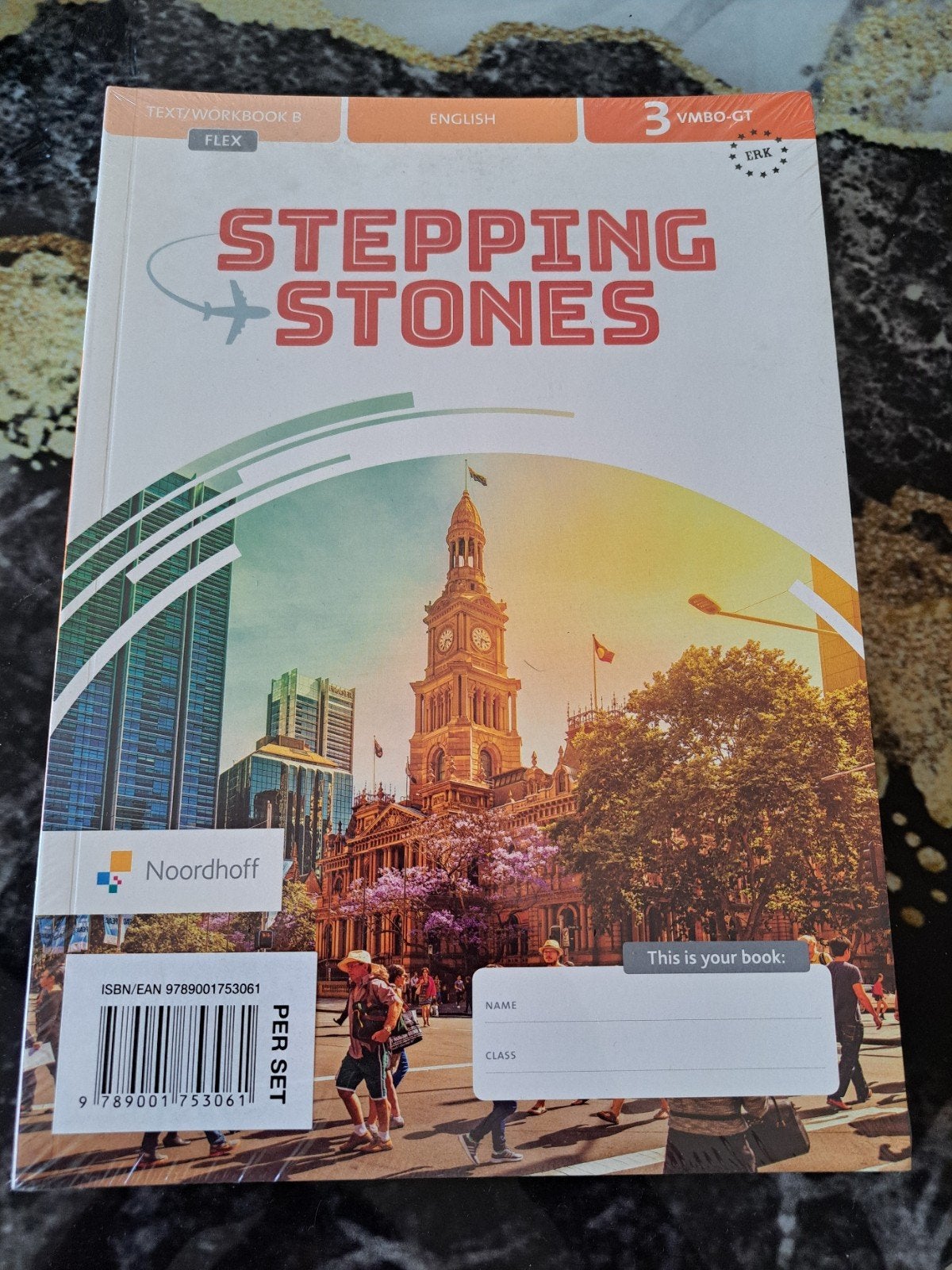 Stepping Stones 3 VMBO-GT Engels Text/Workbook ,, NIEUW!, VMBO, Engels, Noordhoff, Nieuw