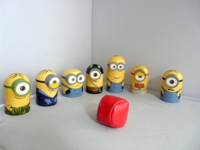 Minions Illumination  8x., Ophalen of Verzenden, Zo goed als nieuw
