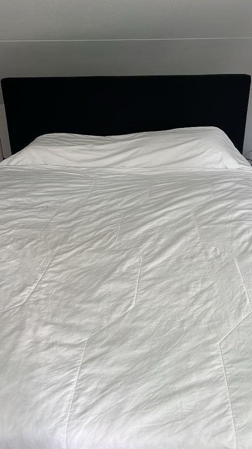 Gratis: Swiss Sense hoofdbord zwart. 160 cm breed, Ophalen, Zwart, Tweepersoons, Zo goed als nieuw