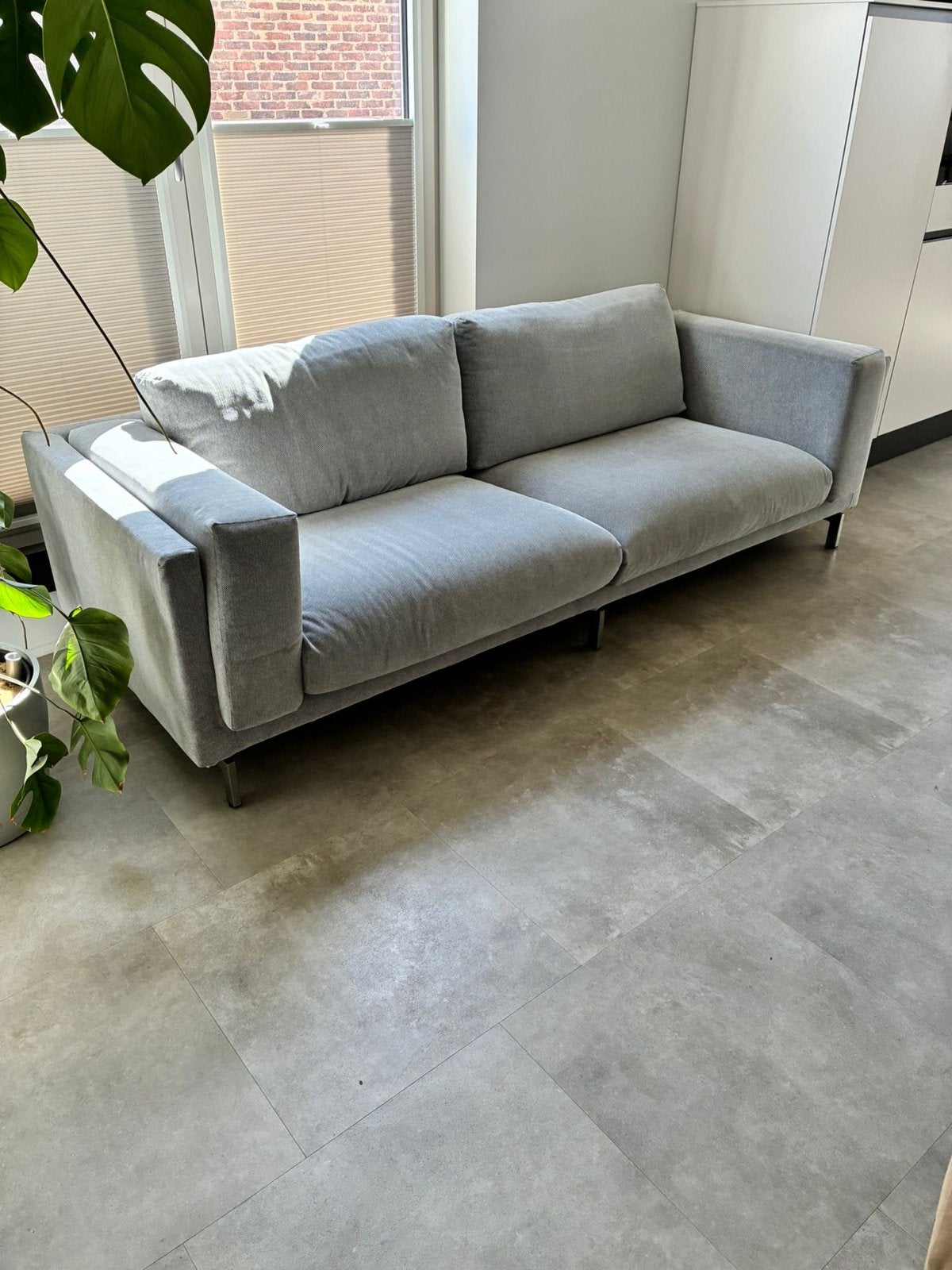 IKEA Nockeby bank, Huis en Inrichting, Ophalen, 250 tot 300 cm, Driepersoons, 75 tot 100 cm