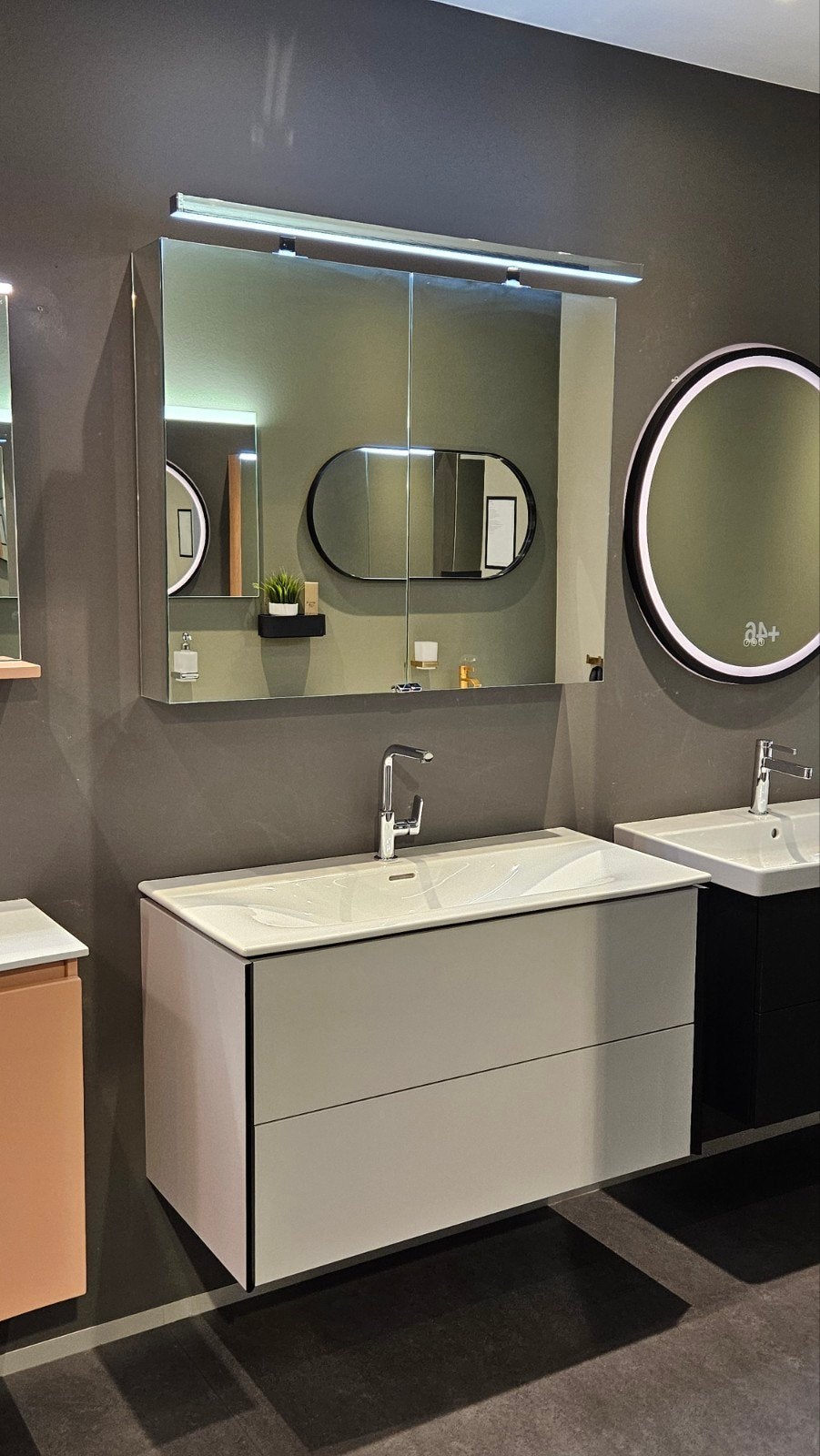 Duravit XViu betongrijs mat meubel 100 cm  NIEUW, Ophalen, Nieuw, 50 tot 100 cm, Minder dan 100 cm