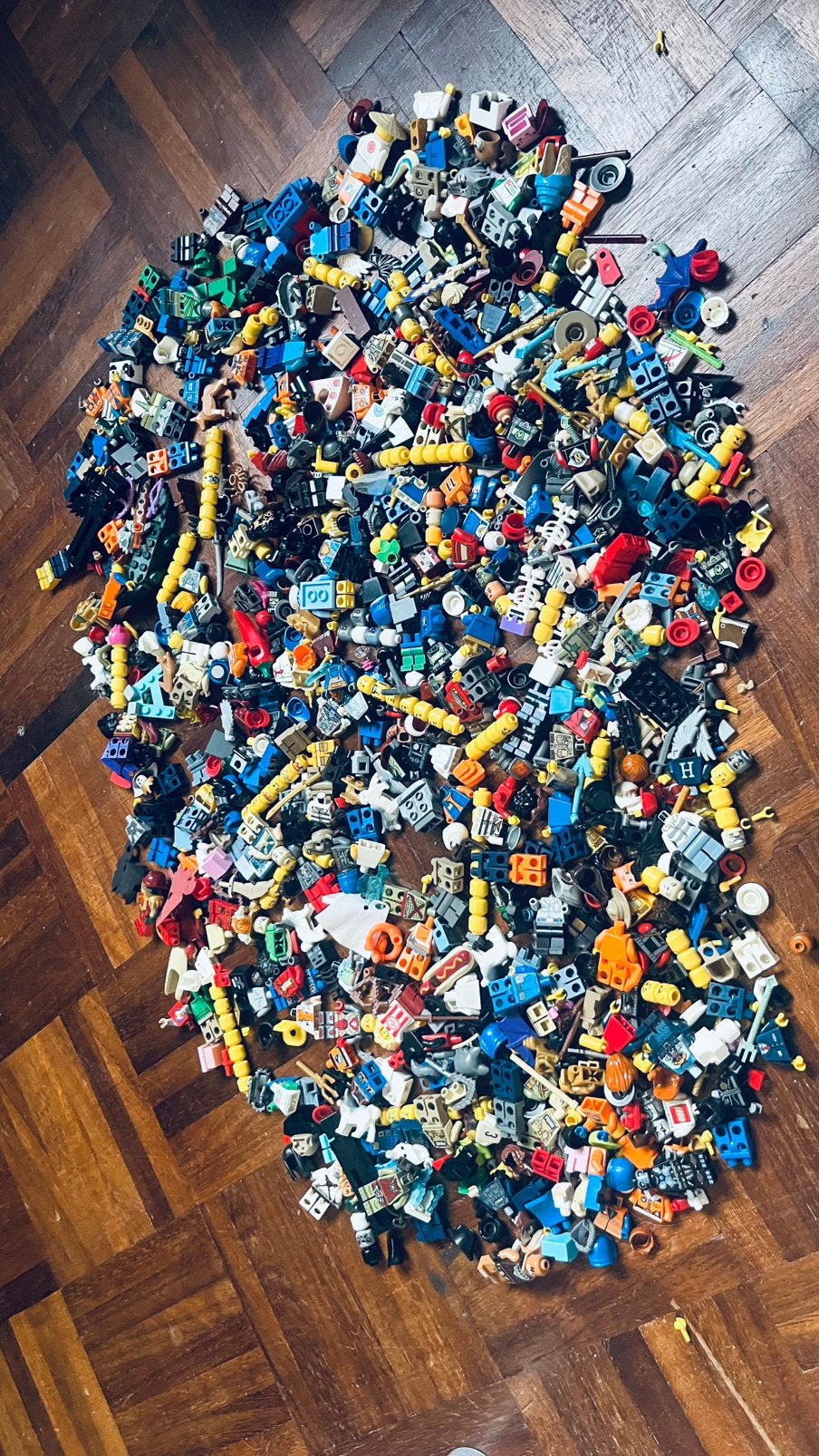 Losse lego minifigure stukjes, Lego, Ophalen of Verzenden, Zo goed als nieuw, Minifiguur