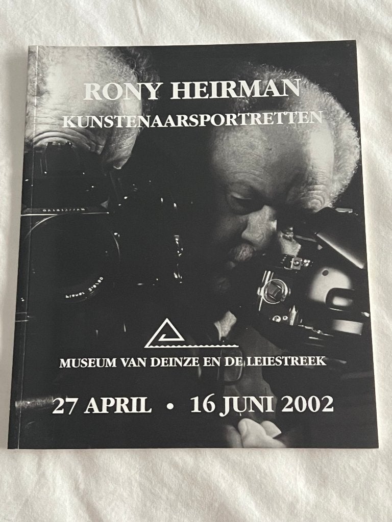 fotoboek softcover Rony Heirman, kunstenaarsportretten, Verzenden, Gelezen, Fotografen