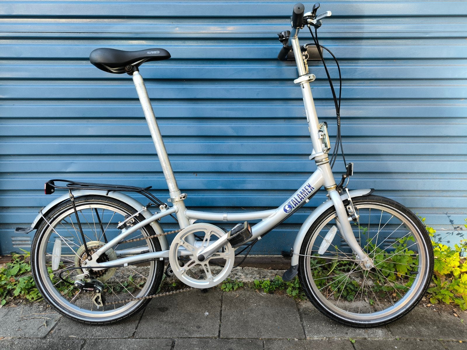 Talamex Vouwfiets met 6 Versnellingen- Zo Goed Als Nieuw, 16 tot 18 inch, Versnellingen, Ophalen of Verzenden, Zo goed als nieuw
