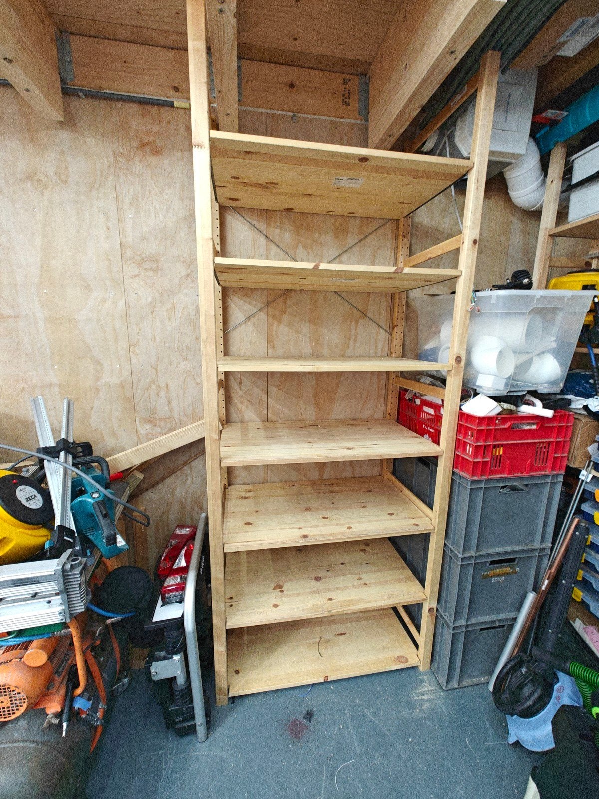 IKEA IVAR Open kast met 7 planken, Ophalen, Gebruikt