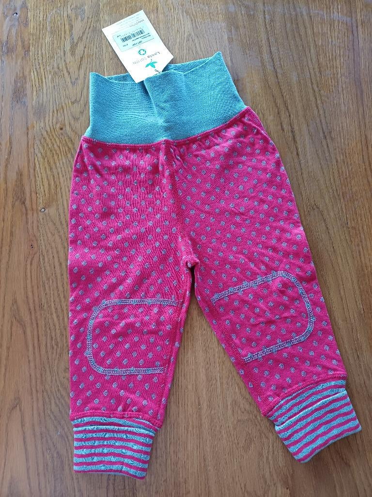 Broekje maat 74/80 van Leela Cotton, Kinderen en Baby's, Babykleding | Maat 74, Broekje, Meisje, Nieuw, Leela cotton