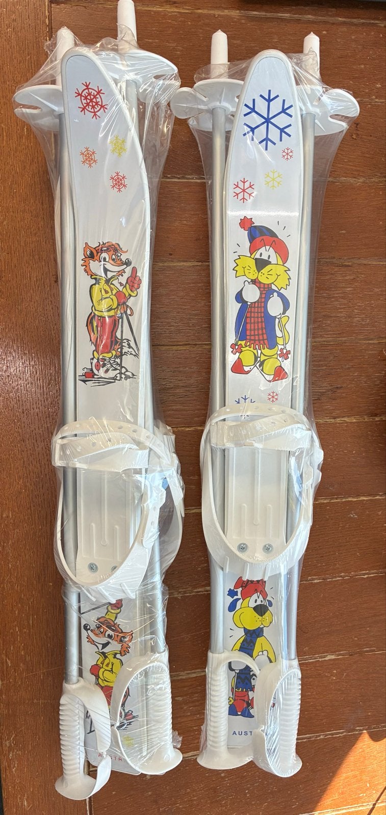 Nieuwe kinderski's met leuke dierenprints, Sport en Fitness, Nieuw, Ophalen of Verzenden, Carve, Skiën