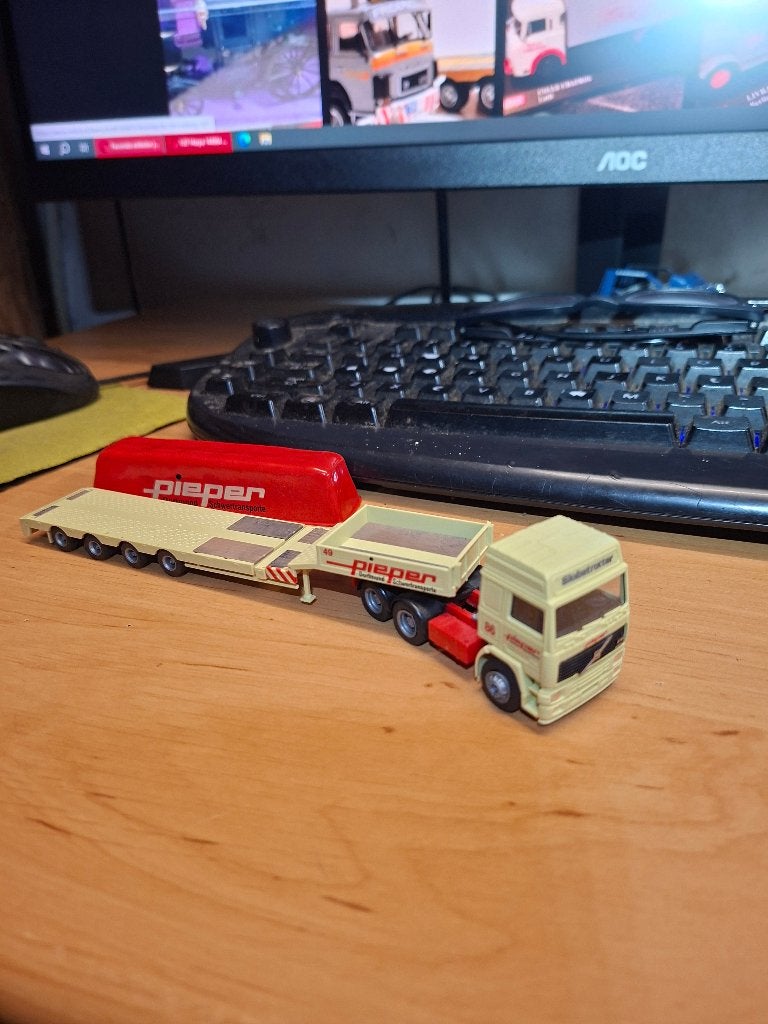 Albedo Volvo F16 Pieper dieplader, Ophalen of Verzenden, Bus of Vrachtwagen, Overige merken