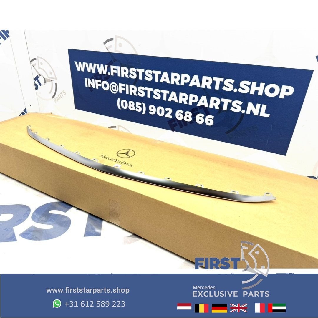 W213 FACELIFT AMG SIERLIJST A2138850405 SPOILER LIP Voorbump, Gebruikt, -, Ophalen of Verzenden, -