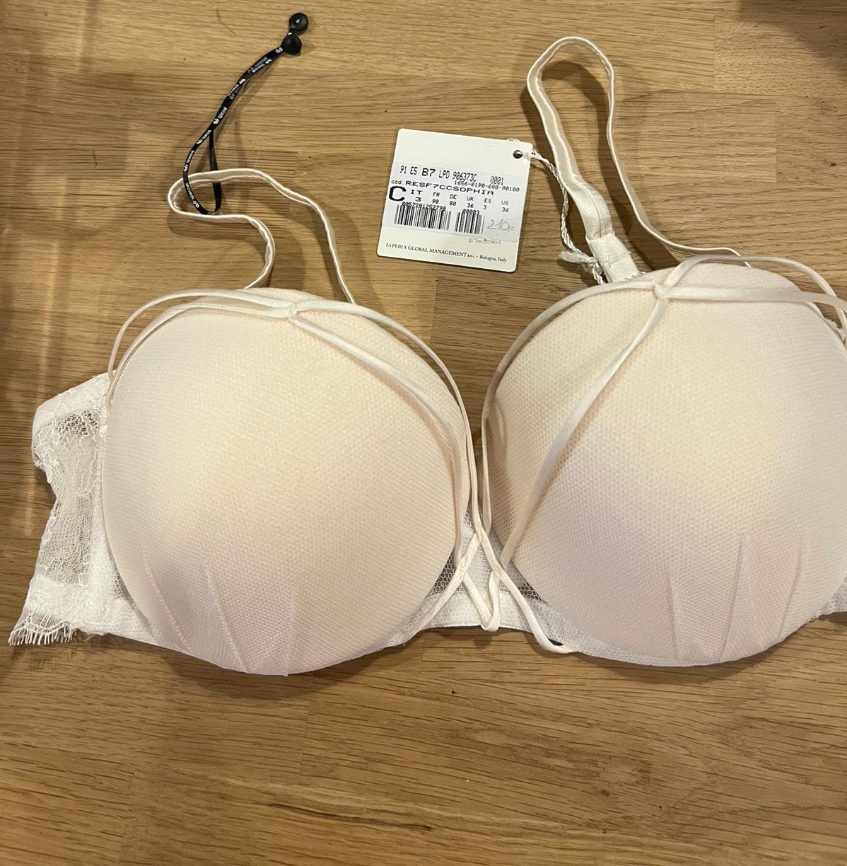 La Perla bh 80C NIEUW!! Nu €30, Ophalen of Verzenden, Wit, BH