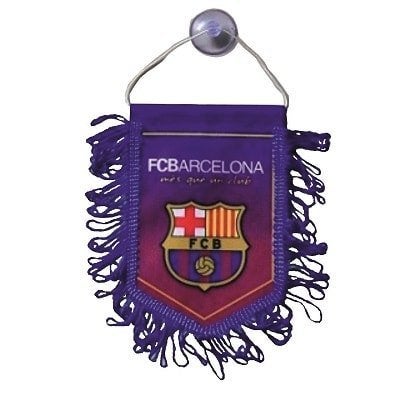 Barcelona banier, Maat XS of kleiner, Ophalen of Verzenden, Nieuw, Clubaccessoires