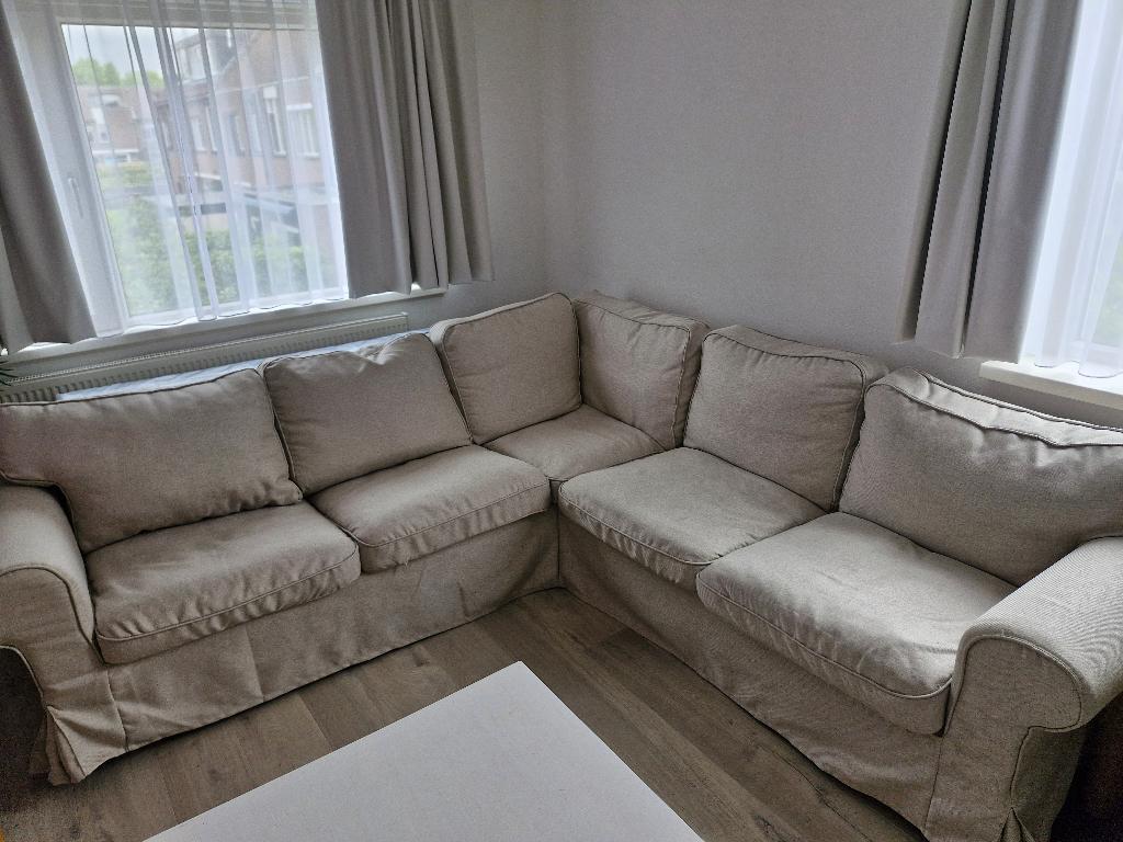 Ikea Ektorp hoekbank, Huis en Inrichting, Banken | Bankstellen, Ophalen, Kunststof, Gebruikt, Hoekbank
