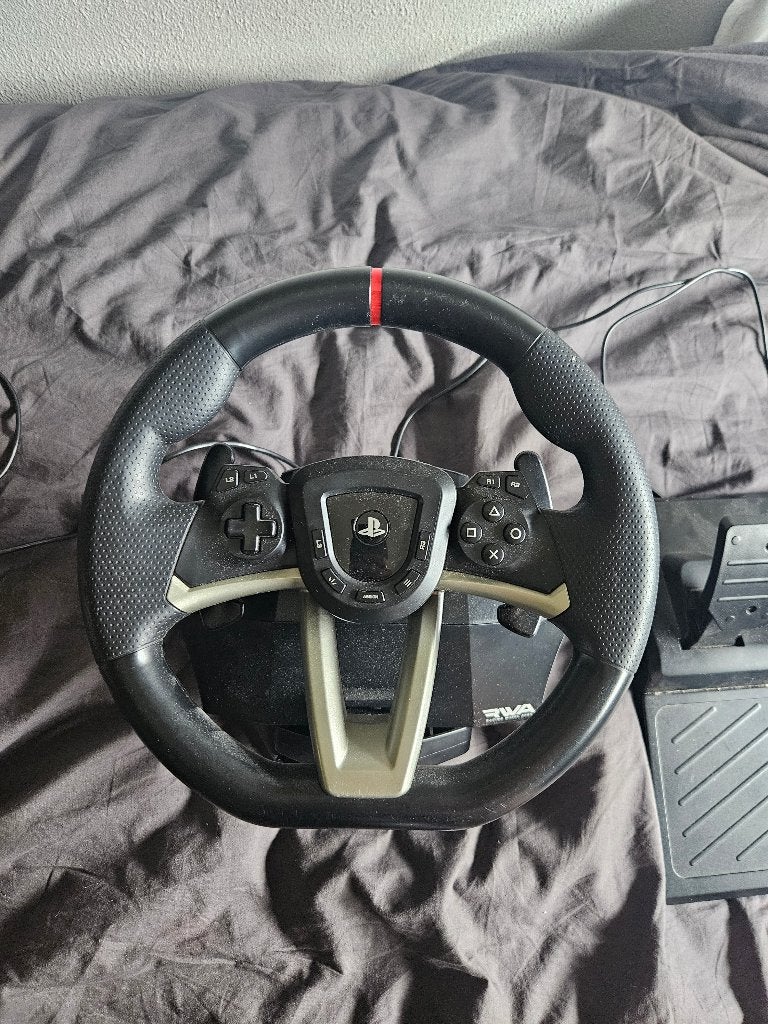 Race stuur voor ps4/ps5, Computers en Software, Besturingssoftware, Ophalen, Zo goed als nieuw, Windows