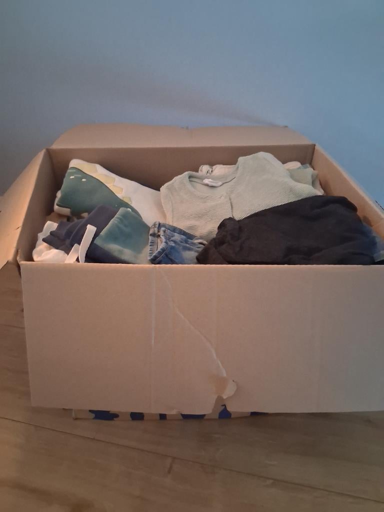 Babykleding pakket maat 62-68 Jongen, Ophalen, Gebruikt, Maat 68