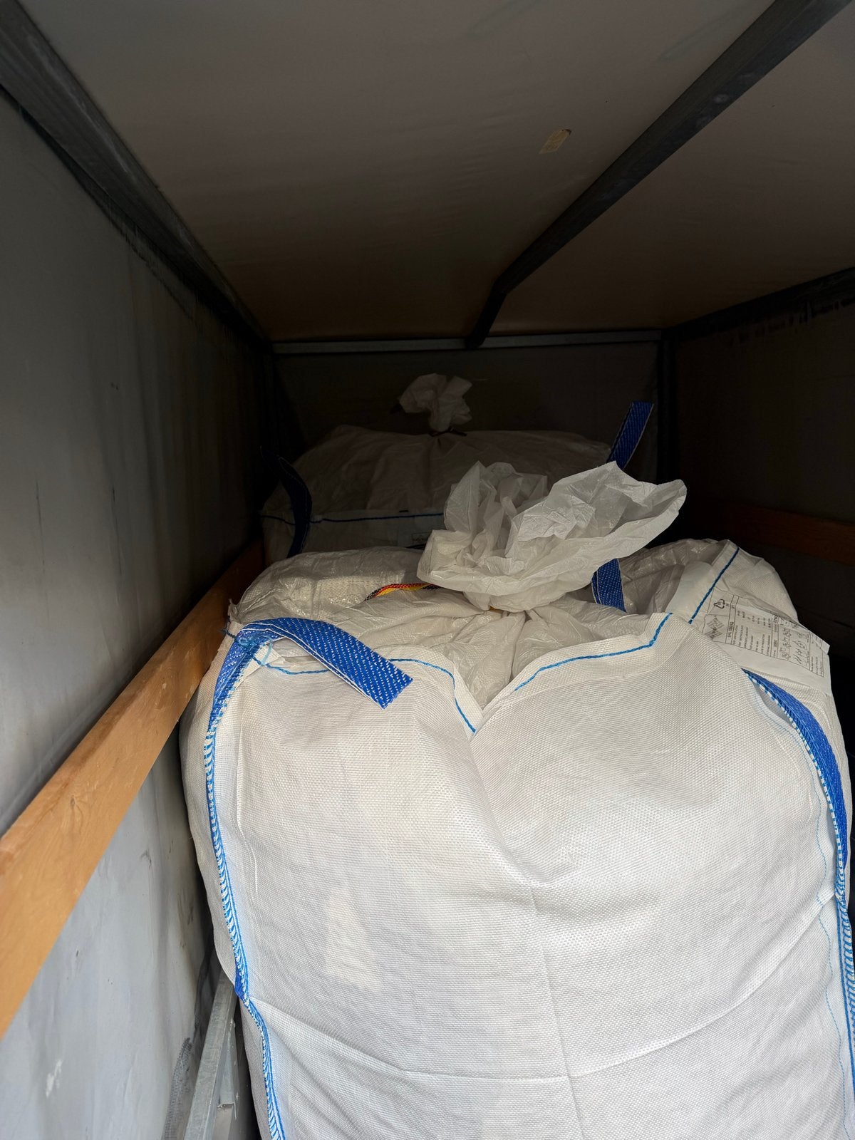 2 Big Bags Piepschuim Schelpen uit Kruipruimte, Ophalen, Gebruikt, Piepschuim (Tempex), Vloerisolatie