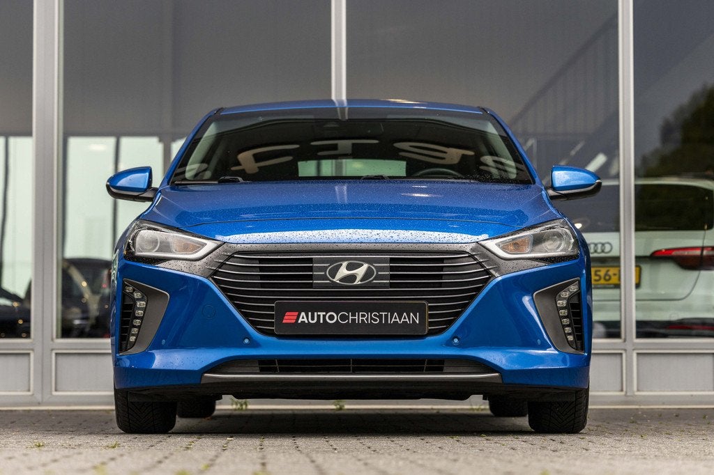 Hyundai IONIQ 1.6 GDi Premium | Pano | Infinity | ACC, Auto's, Gebruikt, Blauw, Bedrijf, IONIQ