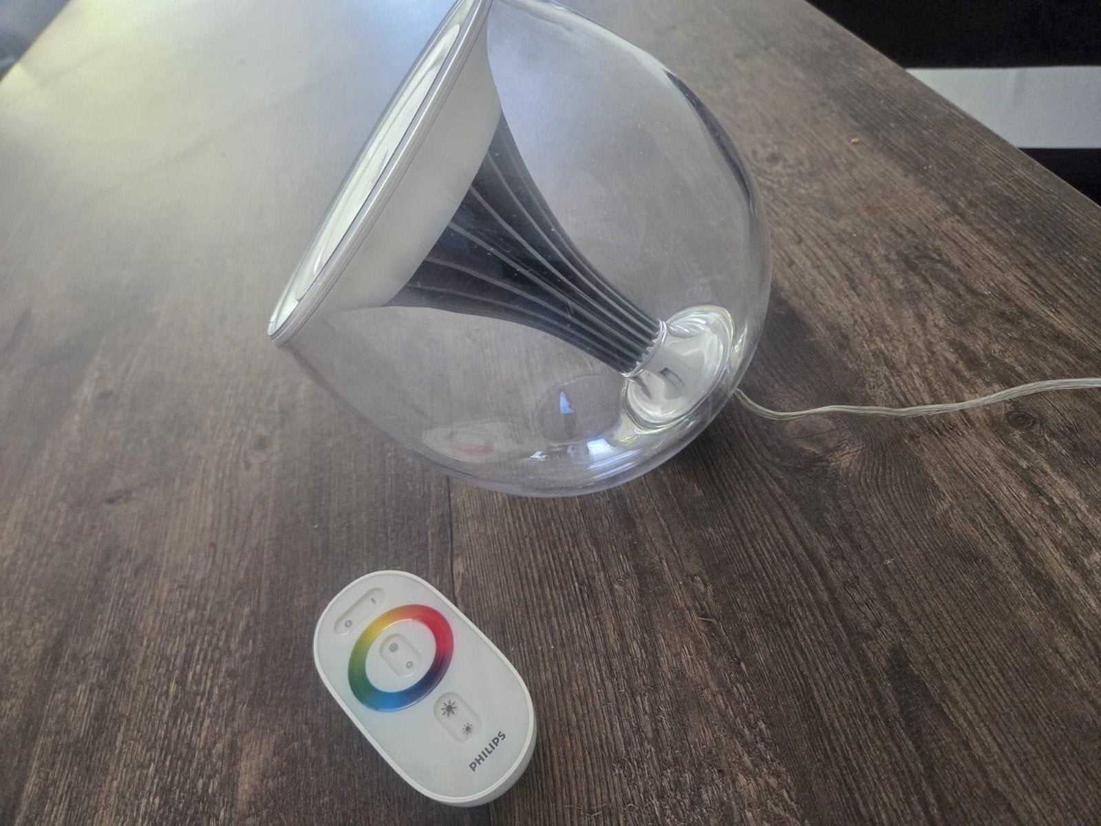 Philips LivingColors LED Tafellamp met Afstandsbediening, Ophalen, Kunststof, Meerkleurig, Overige fittingen